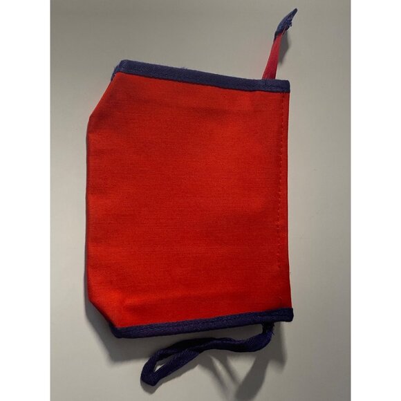 Walt Disney Minnie MOUSE POWER Red Wristlet Hand Bag Purse MISSING ZIP PULL vtg - Picture 7 of 16